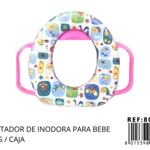 Asiento de Inodoro Acolchado para Niños con Orejas - Reductor de Baño Infantil Suave Arisha